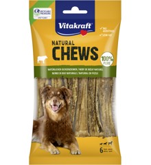 Vitakraft - NATURAL CHEWS cut ox pizzle for dogs 6pcs (58288)