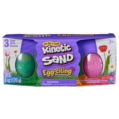 Kinetic Sand - Egg-citing 3 pak