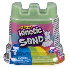 Kinetic Sand - Regnbue Enhjørninge Slot Ass.