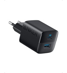 Anker - 323 Laddare 33W 1A/1C, Svart – Effektiv och Kompakt Lösnings