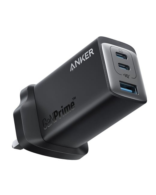 Anker - 735 Lader (GaNPrime 65W) 1A2C, Svart (EU)