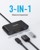 Anker - PowerExpand 3-in-1 USB-C PD Hub, Grijs thumbnail-5