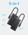 Anker - 332 USB-C Hub (5-i-1, 4K HDMI), Sort thumbnail-6