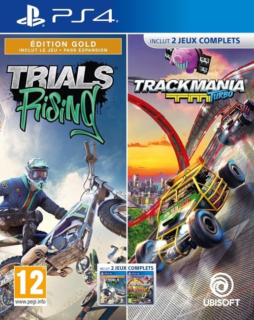 Trials Rising Gold Edition + Trackmania Turbo (FR/Multi in Game)