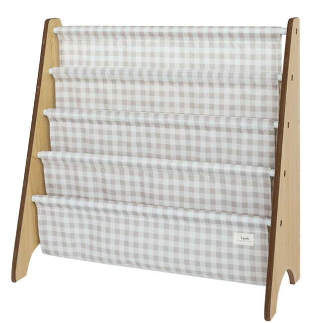 3 Sprouts - Bogreol - Gingham Beige