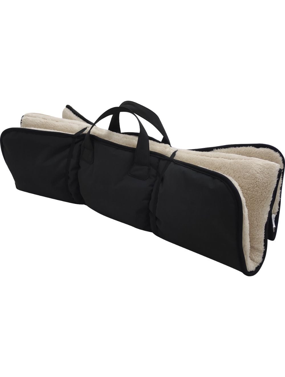 Peppy buddies - Foldbar Hundeseng / hundepude fleece - 90x66cm - Let at tage med på tur