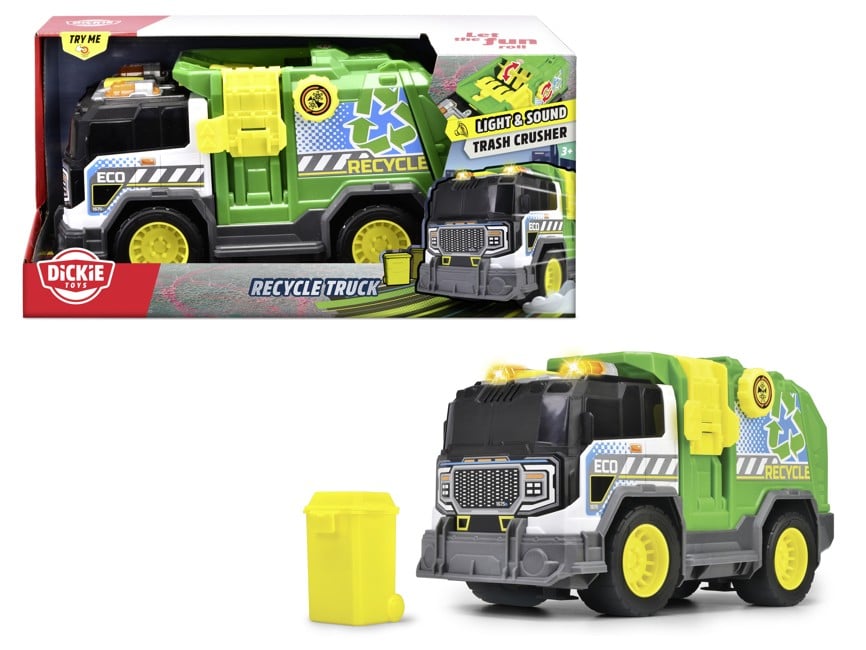 Dickie Toys - Recycle Truck - Green (203306021)