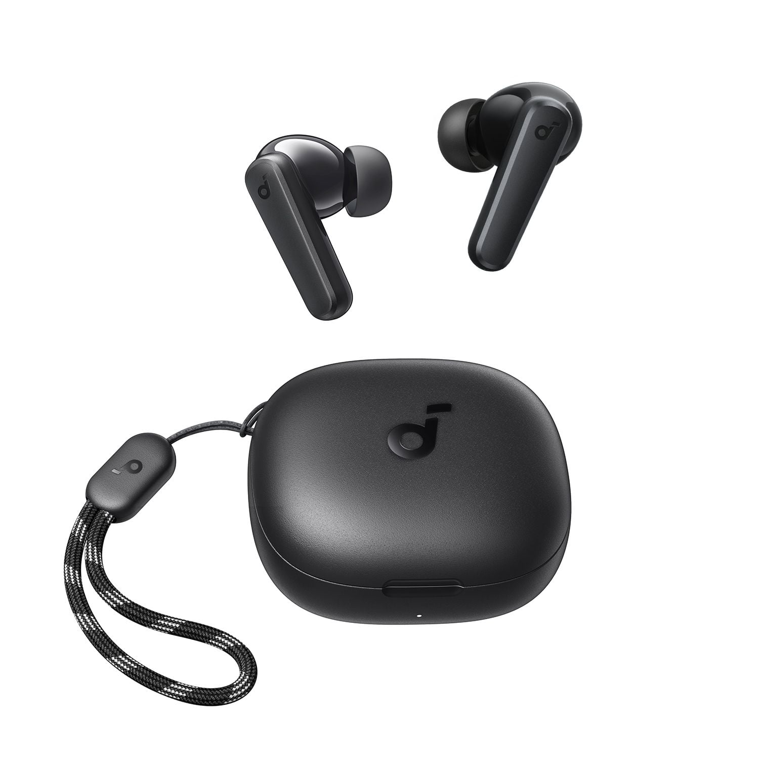 Anker - Soundcore R50i True Wireless Kuulokkeet - Musta - Bluetooth 5.3, Syvä Bassi, 30h Akunkesto