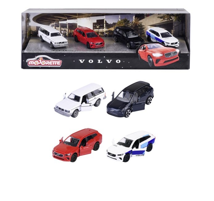 Majorette - Premium Cars Volvo 4 Pieces Giftpack (212057615SD1)