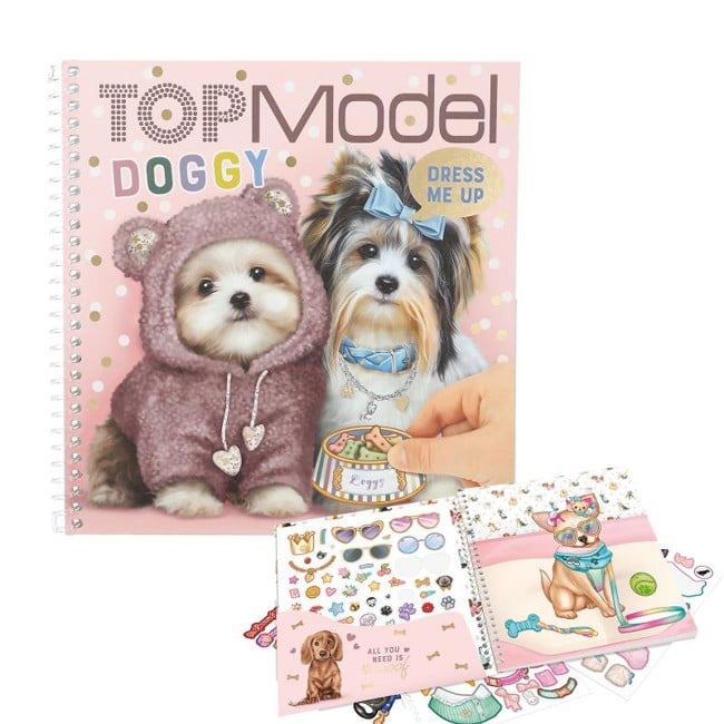 TOPModel  - Dress Me Up Stickerbog DOGGY