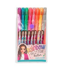 TOPModel - Glitter Gelpen sæt m/8 farver