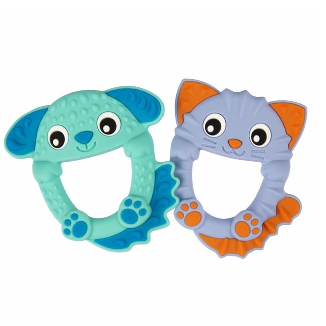 PLAYGRO - Soothe & Chew Silicone Teethers (10188759)