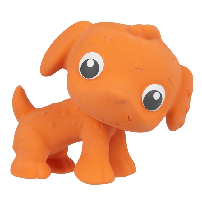 PLAYGRO - Eco Play Natural Rubber Pooky Puppy- Orange (10188822)