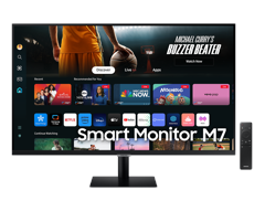 Samsung - Smart M7 32" 4K VA 3840 x 2160 60Hz, 4ms, USB HUB 2 x HDMI, USB-C PD 65W Tilt