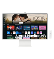 Samsung - Smart M8 32” 4K VA 3840 x 2160 60Hz, 4ms, USB HUB, web-cam HDMI, USB-C PD 65W Tilt