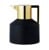 ​Normann Copenhagen - Geo Vacuum Jug -  Black/Gold thumbnail-1