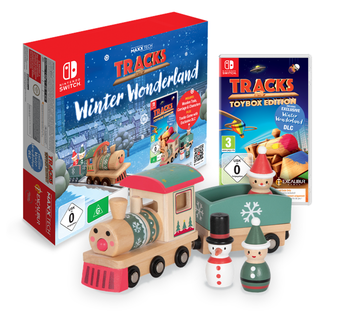 Maxx Tech Tracks Winter Wonderland Kit For Switch