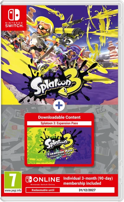 Splatoon 3 + Expand Pass + 3 Months NSO