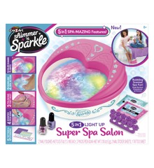 SHIMMER N SPARKLE - 5 IN 1 LIGHT UP SPA SALON (65628)