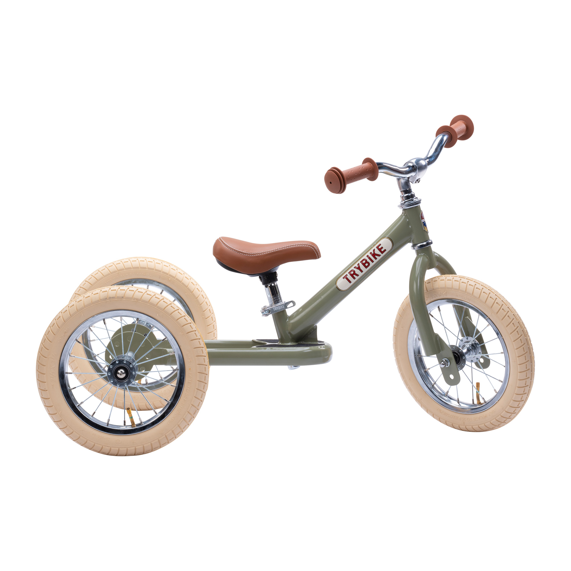 Trybike - 3 wheels steel - Vintage green (30TBS-3-GRN-VIN)