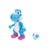 Nintendo Super Mario - 4" Figure - Light Blue Yoshi (424424) thumbnail-3