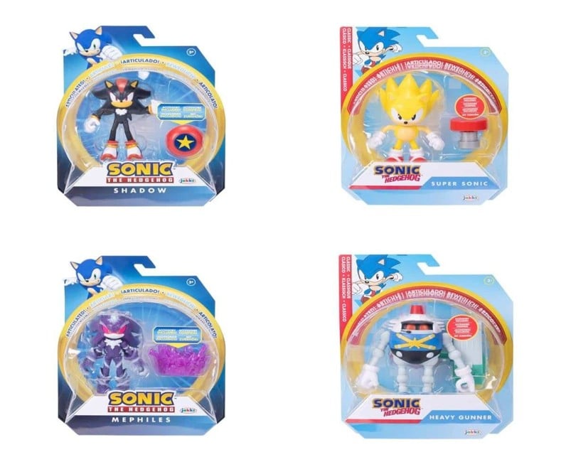 Sonic - 4" Articulated Figures (423054) ORDER