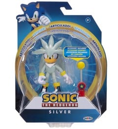 Sonic - 4" Articulated Figure - Silver Sonic (423054)