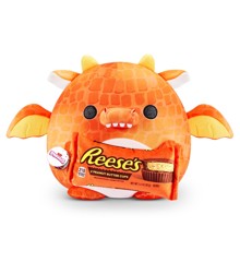 Snackles - Series 1 Plush Medium - Orange Dragon