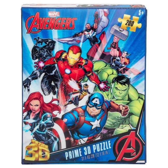 Marvel - 3D-puslespil 200 brikker Avengers