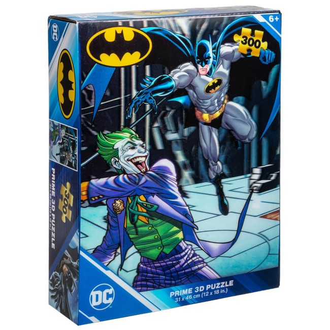 DC - 3D-puslespil 300 brikker Batman Vs Joker