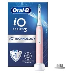 Oral-B - iO3S Lyserød Elektrisk Tandbørste