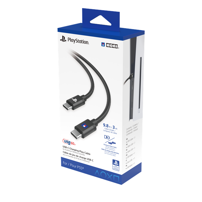 USB-C Charging Play Cable for DualSense Wireless Controller