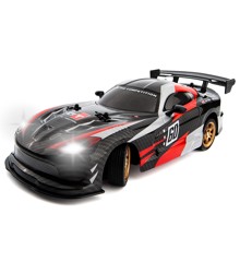 JJRC - Remote Controlled Drift Car with 2 Wheel Sets - Black