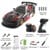 JJRC - Remote Controlled Drift Car with 2 Wheel Sets - Black thumbnail-3