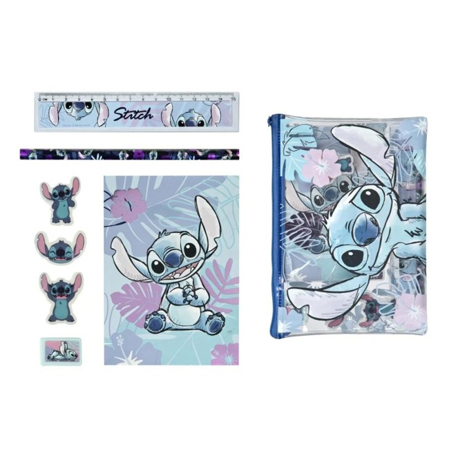 Kids Licensing - Penalhus med Notesblok - Lilo & Stitch