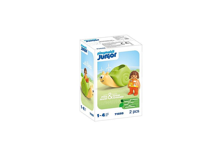 Playmobil - Junior: Sneglevippe med raslefunktion (71699)