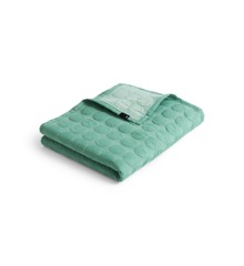 HAY - Mega Dot Organic Bed cover W195 X L245 Sea green