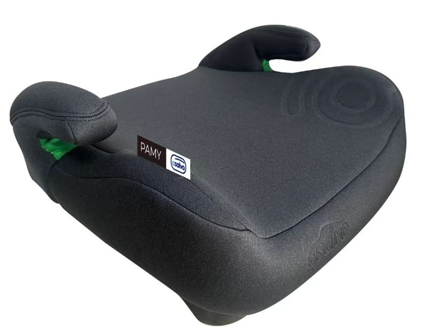 Asalvo - Booster Cushion I-size 125-150 cm - Pamy/Black (AV-21809)