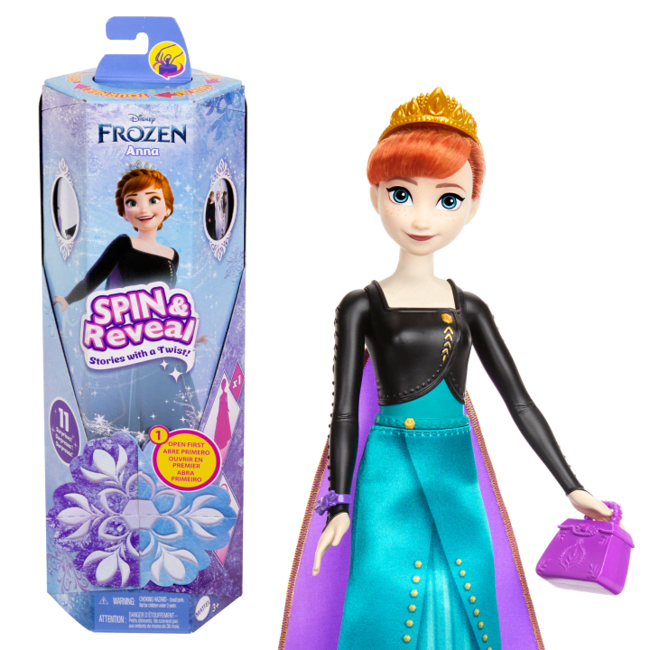 Mattel - Frost - Anna Spin & Reveal