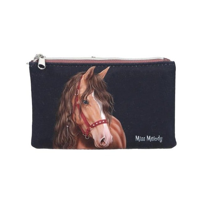 Miss Melody - Purse With Quilting GLITTER HORSE ( 0413192 )