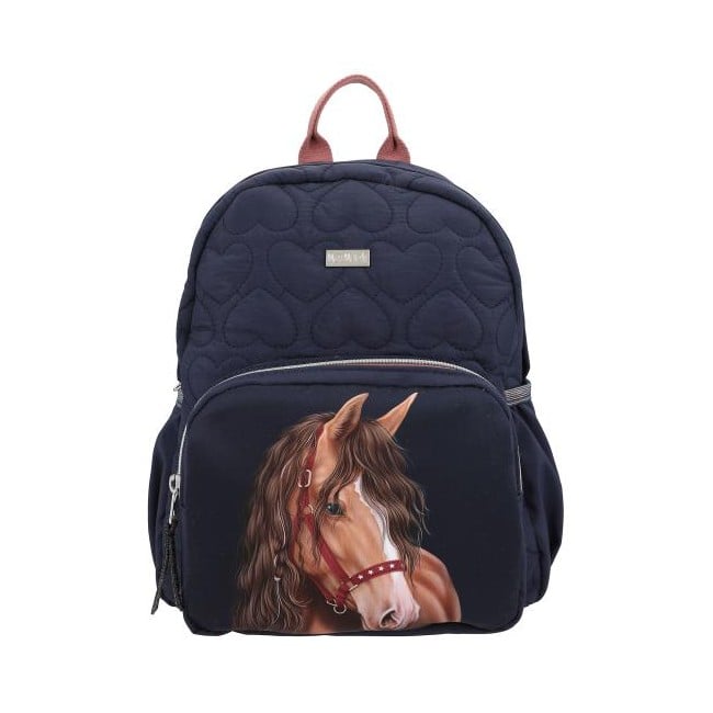 Miss Melody - Backpack With Quilting GLITTER HORSE ( 0413191 )