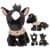 Miss Melody - Plush Horse Black Angel 20 cm ( 0413186 ) thumbnail-2