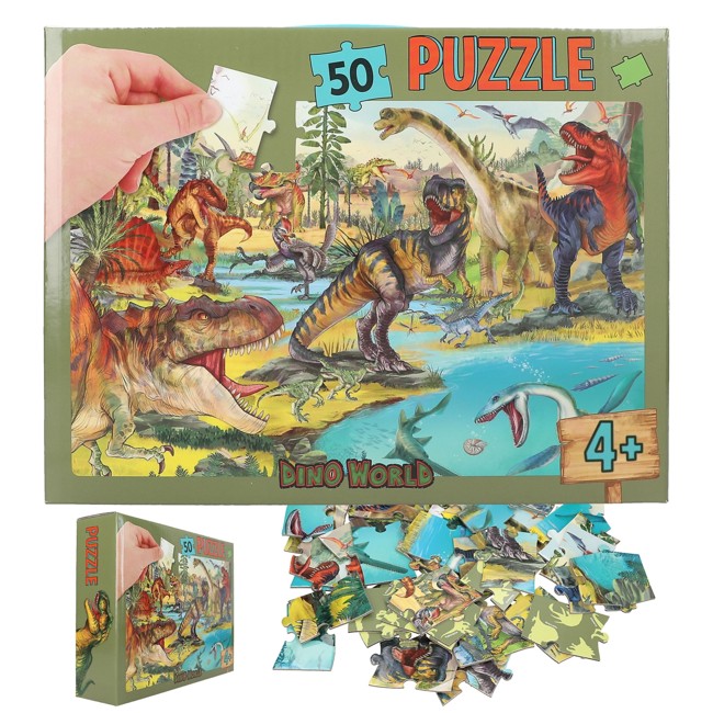 Dino World - Puzzle 50 pcs. ( 0413206 )