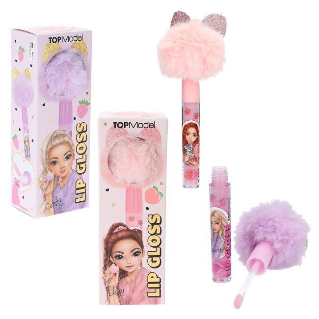 TOPModel - Lipgloss m/Pompom BEAUTY and ME