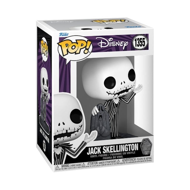 Funko! POP - Vinyl Nightmare before Christmas 30th - Jack w/Gravestone (72312)