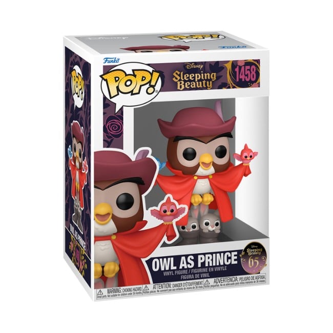 Funko! POP - Vinyl Sleeping Beauty 65th - Owl as Prince (78185)