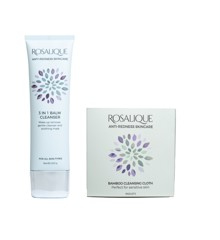 Rosalique - Rosalique Balm Cleanser 100 ml + Rosalique - Bamboo Cleansing Cloth 3 pcs