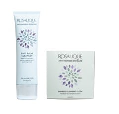 Rosalique - Rosalique Balm Cleanser 100 ml + Rosalique - Bamboo Cleansing Cloth 3 pcs