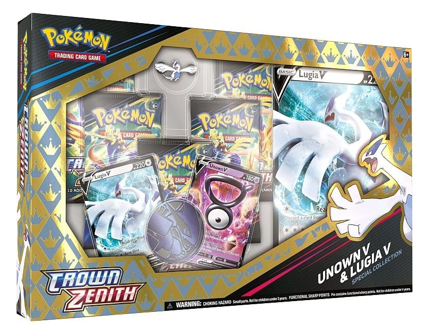 Pokémon - Crown Zenith Special Collection - Unown & Lugia (POK85028)