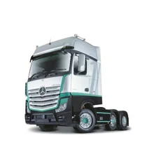 BURAGO - Haulers Custom Cabs - M-B Actros 1:43 Silver/Black (143029)